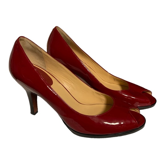 Cole Haan Nike Air Pumps Open Toe In very Good Condition. - Picture 3 of 5